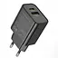 Зарядное устройство Borofone BA88A USB-A и USB-C PD20W поддержка Power Delivery и Quick Charge 3.0 черный - миниатюра 2
