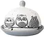 Масленка керамическая Be Happy Совушки S&T 16х13х11.5 см kuh0009660 - миниатюра 1