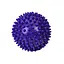 Мяч массажный MS 2096-1(Violet) размер 7,5 см, фиолетовый - миниатюра 1