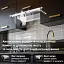 Вытяжка телескопическая PERFELLI ISEO 6PWX BIANCO - миниатюра 5