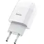 Зарядний пристрій Hoco C72A Glorious (1USB, 2.1А) White (6931474713001) + кабель MicroUSB - мініатюра 5