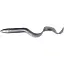 Силікон Savage Gear 3D Real Eel Loose Body 200 мм 27.0g #20 Black Silver Eel (поштучно) - мініатюра 1