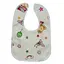Дитячий тканинний слинявчик Mega Zayka MGZ-0600-6 на кнопці - мініатюра 1