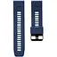 Ремінець DK CDK для Garmin Fenix ​​7 Pro 22mm Silicone Sport Band Classic 2 шт. (015189) (dark blue) - мініатюра 3