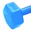 Гантель композитный (1 шт.) PowerPlay 3 кг fit0011673 - миниатюра 3