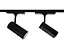 Магнитный ультратонкий трековый светильник поворотный KW-302/12W NW DC48V BK Brille 48-204 - миниатюра 3