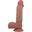 Фалоімітатор Pretty Love Sliding Skin 9.2'' 23.4 см коричневий - мініатюра 1