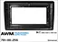 Универсальная рамка для перехода с 2 DIN на 10.1" AWM 781-00-256 - миниатюра 4