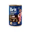 Вологий корм для собак з чутливим травленням Brit Premium By Nature Lamb with Buckwheat 400 г (ягня) - мініатюра 1