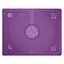 Силиконовый кондитерский коврик для раскатки теста 45х64 см, A-plus Фиолетовый 84382 - миниатюра 1