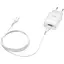 Зарядний пристрій Hoco C72A Glorious (1USB, 2.1А) White (6931474713018) + кабель Type-C - мініатюра 3