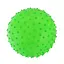 Дитячий М'ячик з шипами MB0111 гумовий 16 см, 48 грам Зелений - мініатюра 1