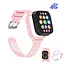 Дитячий розумний смарт-годинник Smart Watch T53 з GPS відеодзвінком прослуховуванням +2 додаткові корпуси Рожевий - мініатюра 2