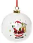 Набір керамічних куль Happy New Year 4 штуки Bona 10х10х11.5 см dec0008435 - мініатюра 1