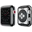 Чехол-накладка DK Silicone Face Case для Apple Watch 38mm (black) - миниатюра 2