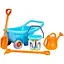 Детский набор для песка Technok Toys 4265 с крепкой тачкой и игрушечными инструментами - миниатюра 1