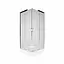 Душевая кабина Kolo Rekord 90x90 с поддоном PKDK90222003+XBK1690000+ 26275000, прозрачный, хром - миниатюра 2