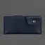 Кожаный портмоне-купюрник 8.0 темно-синий - миниатюра 5