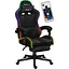 Комп'ютерне крісло Huzaro Force 4.7 Black (тканина) - мініатюра 1