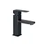 Смеситель для раковины Lidz Kubis 01D-BFS Black Черный матовый - миниатюра 1