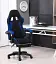 Геймерское кресло GT Racer черное с синим (X-2324 Fabric Black/Blue) - миниатюра 8