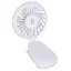 Вентилятор портативний акумуляторний з підсвічуванням Bo-Camp Mini Fan With Clamp White - мініатюра 1