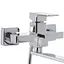 Змішувач для ванни Mixxus Premium Kvadro 006 Euro MI5807 Хром - мініатюра 2