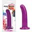 Фалоімітатор LoveToy Silicone Holy Dong 14.5 см фіолетовий - мініатюра 1