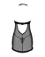 Пеньюар Obsessive Medilla chemise & thong XL/2XL - мініатюра 4