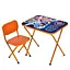 Дитячий столик складаний зі стільчиком M 5961-7 помаранчевий - мініатюра 1
