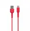 Кабель провод для зарядки смартфона/телефона Hoco X30 Type-C 1.2 м красный - миниатюра 2