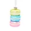 Елочное украшение "Макаронсы" 4,9*9 см, разноцветное, YQ1405179 - миниатюра 1