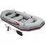 Чотиримісний човен Intex Mariner 4 68376 NP 328x145x48 см ідеальний міцний човен для риболовлі - мініатюра 1