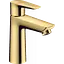 Змішувач Hansgrohe Talis E 110 для умивальника CoolStart з донним клапаном pop-up 71713990 Polished Gold Optic Золотий - мініатюра 1