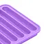 Форма силіконова для випічки хлібних паличок Гриссіні 15х11х1 см, A-plus Фіолетовий 86259 - мініатюра 5