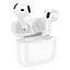 Навушники бездротові Hoco EW85 True wireless ANC noise reduction BT headset білі - мініатюра 3
