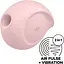 Вакуумний кліторальний стимулятор із вібрацією Satisfyer Sugar Rush Rose - мініатюра 2