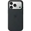 Чохол Silicone Case with Button, Animation & MagSafe для Apple iPhone 17 Pro Black AAA (153242) - мініатюра 1