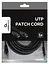 Патч-корд Cablexpert 5M UTP категорія 5E Black - мініатюра 3