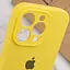 Чохол Epik Silicone Case Full Camera Protective AA для Apple iPhone 15 Pro Max 6.7 Жовтий/Yellow - мініатюра 6