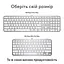 Клавіатура Logitech MX Keys S for Mac Wireless Pale Grey (920-011638) - мініатюра 8