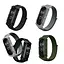 Ремешок Amazfeel для фитнес-браслета Mi Band 3, 4, 5, 6, 7 Armor design нейлоновый серый - миниатюра 4