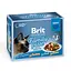 Вологий корм Brit Premium Cat Family Plate Gravy pouches 1020 г для кішок асорті з 4 смаків - мініатюра 2