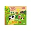 Книга с окошками "Кто спрятался на ферме" 993002 книжка -раскладушка - миниатюра 1