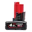 Акумулятор Redlithium M12 12В 4А·год 0.4кг Milwaukee hoz0014281 - мініатюра 3