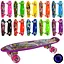 Скейт пенні-борд, 56x14 см, PU колеса зі світлом, малюнок, MS0749-6 (В асортименті) - мініатюра 2