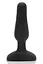 Анальная пробка B-Vibe Vibrating Novice Plug 10 см (черный) - миниатюра 1