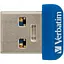 Флеш-накопичувач Verbatim USB 64GB Store 'n' Stay NANO Blue USB 3.0 (98711) - мініатюра 1