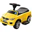 Каталка-толокар Bambi M 3503B-6 з батьківською ручкою та музикою для малюка жовта - мініатюра 1