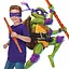 Набір іграшкової зброї Жердина бо Донателло TMNT 83522 трансформується - мініатюра 5